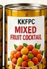 Canned Mixed Fruit Cocktail